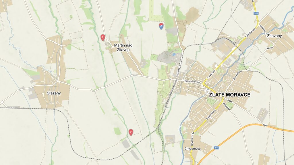 02/2008. Zlaté Moravce-Martin nad Žitavou-nad Pelúskom
