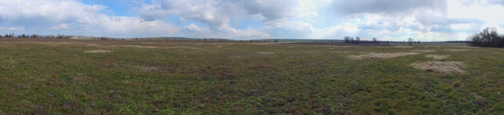 Zemný hrad. Pohľad od Fidváru. (r.2021/Canonsp.)