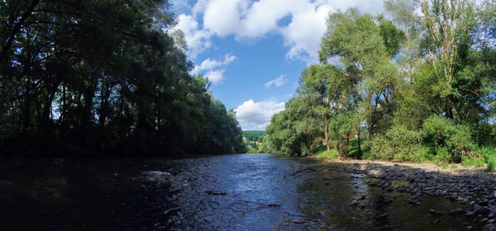 Hron. Vlkanová. Nad močidlami. V rieke. (r.2021/OlympusSP810UZ)