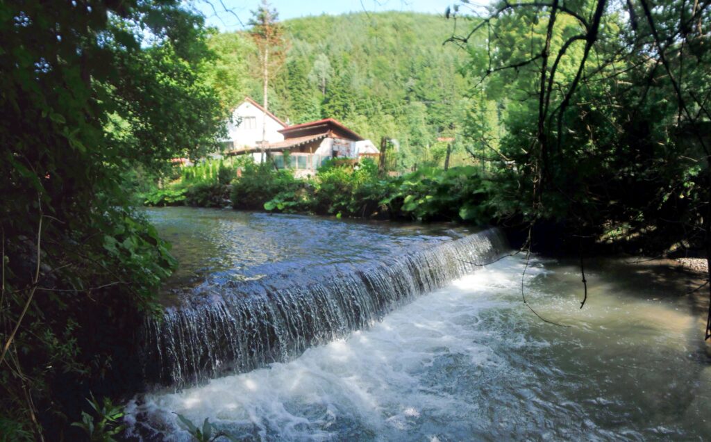 Starohorský potok. Polkanová. Veľká kaskáda. (r.2021/OlympusSP810UZ)