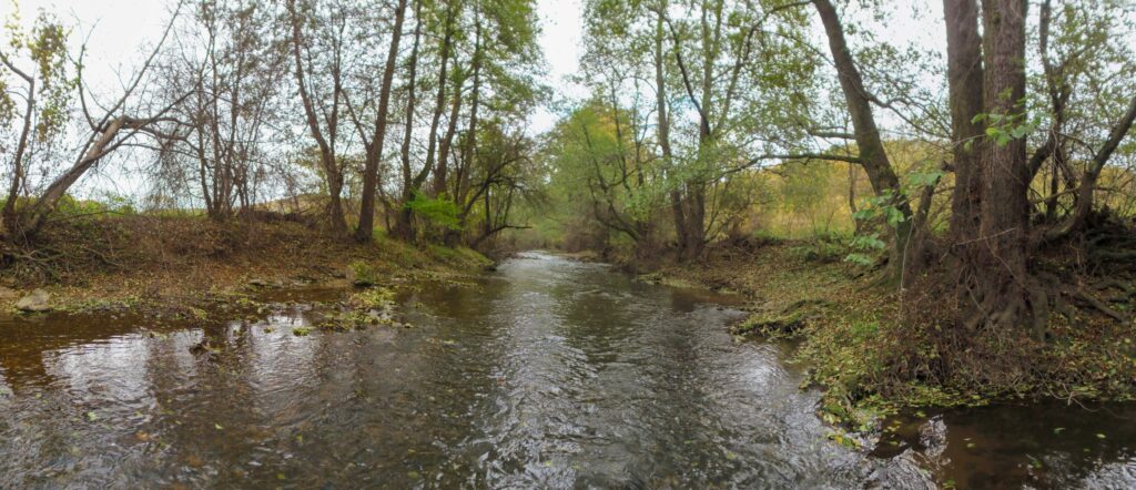 Slatina. Gorovec. Rieka v prirodzenom koryte. (r.2021/OlympusSP810UZ)